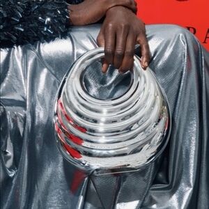 Silver Dome Handbag
